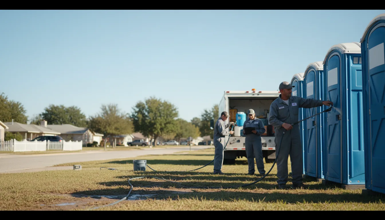 Long-Term Portable Toilet Rental in Orleans, MI near me